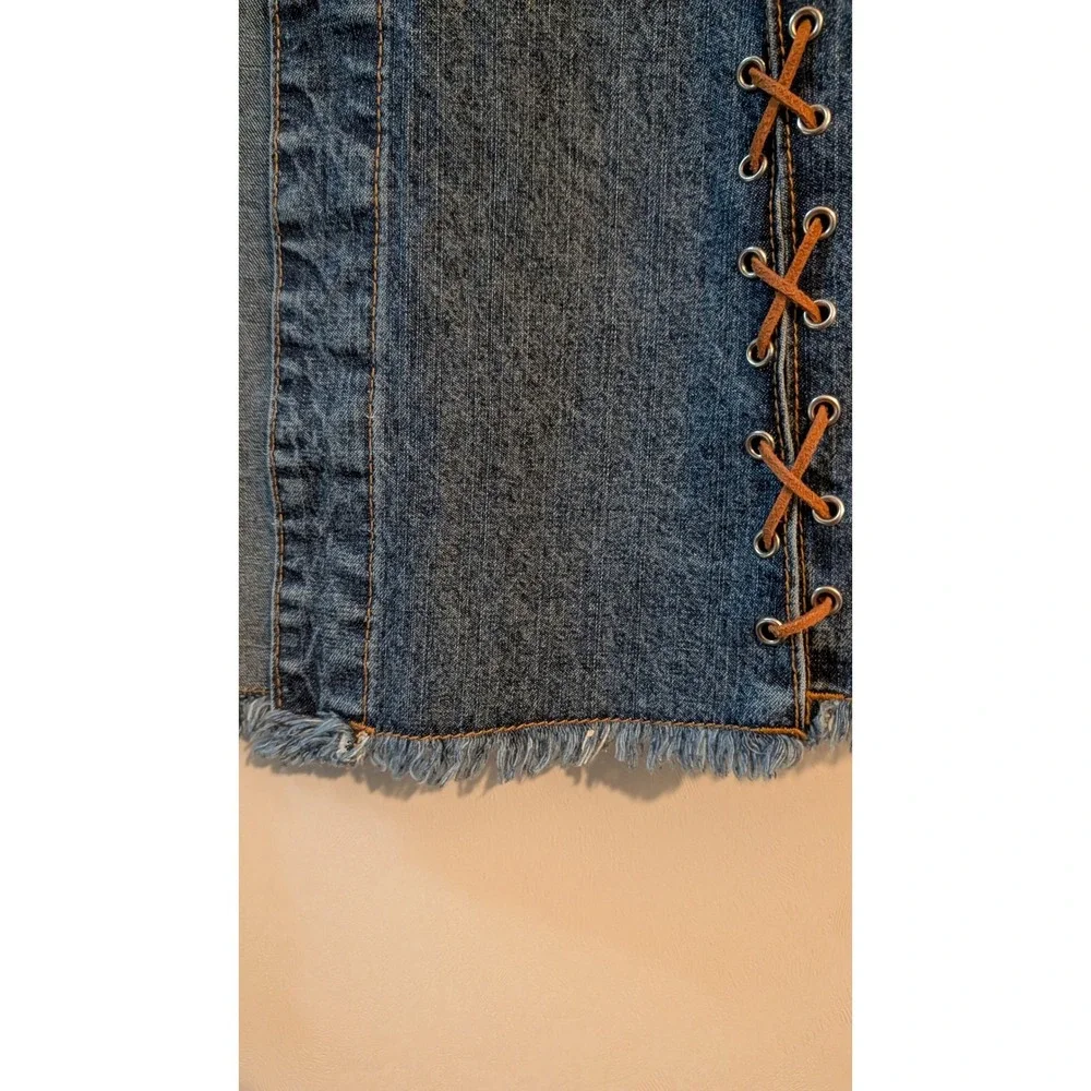 Ethyl longline denim